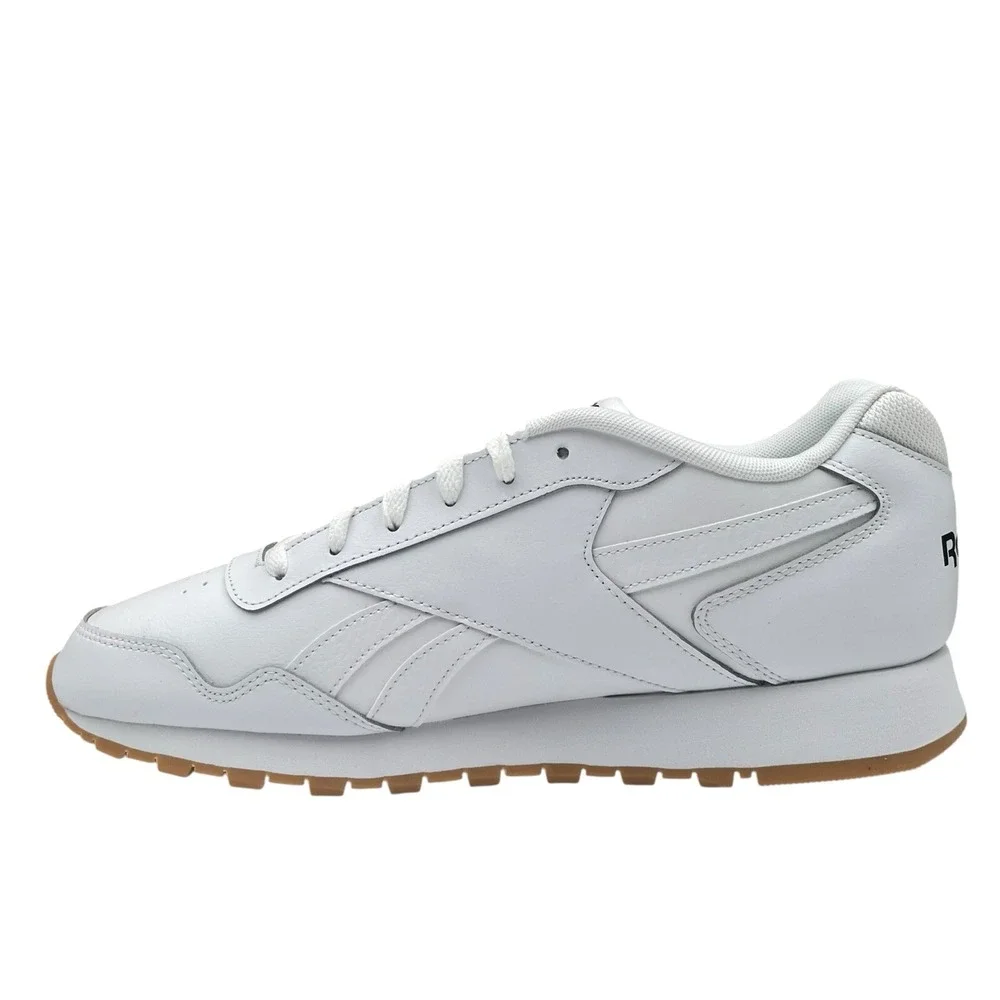 Reebok Glide Mens Classic Style Sneaker Size‎ 11.5 White/Tan Ortholite Comfort